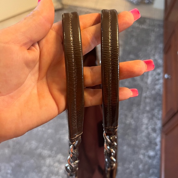 Medium Size Coach Brown “block C” pattern. Great used condition. - Picture 3 of 10